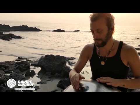 Davide Swarup - Handpan Music Solo - Pantam SPB C Harmonic Minor - Arambol cliff