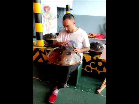 13-нотный Handpan MUTANT от мастера IMAGO (Ханг/Хэндпан) - строй Celtic Minor - Евгений Неваленный