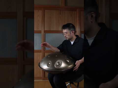 ハンドパン即興 Waiting for a call, Baby will born soon. #ハンドパン #handpan #music
