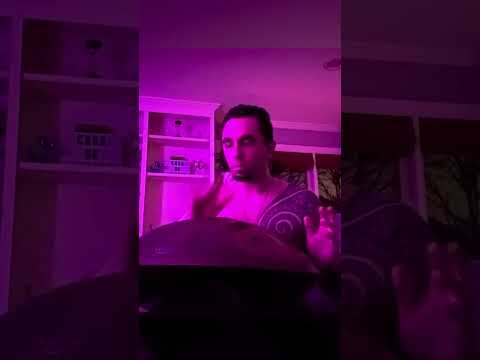 Happy Friday! 🛸 🎶 (full vid linked) #handpanmusic #meditationaid