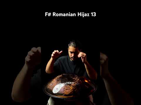 Pin Drum Stainless Steel Handpan F# Hijaz Handpan player Mohammad zandi far