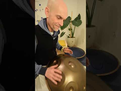 Relaxing sounds on La Sirena handpan