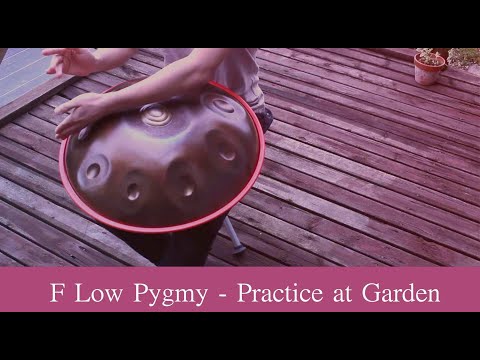 ハンドパン練習 / Handpan Stay Home Practice at my garden