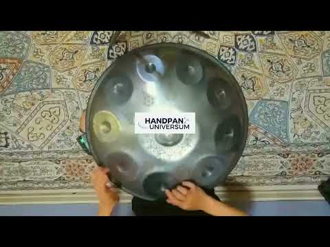 Handpan Mandala 9 Note Kurd d-Moll 10 und 12 Noten