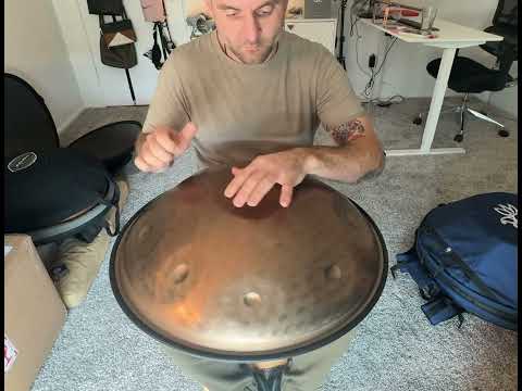 Saraz - D Minor Mystic 9 Professional Series Handpan
