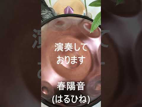 お昼の鳥の声入りハンドパン#Shorts #432hz #ハンドパン