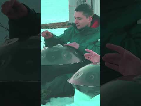 Hand pan duo #hangmassive #chillmusic #steelpan #beats #djembe