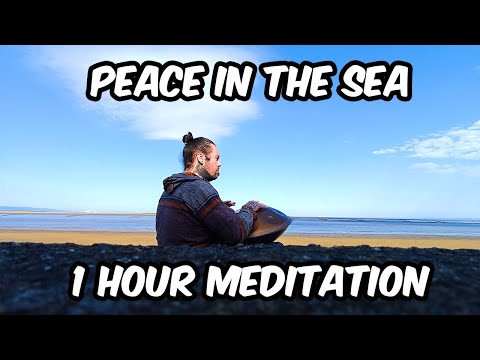 Peace In The Sea🧘♂️ | 1 hour handpan music | Phil Cook
