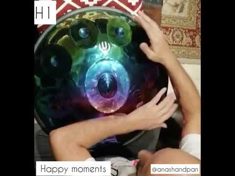 Happy Moments B + H1+H2 Handpan by Anashandpan
