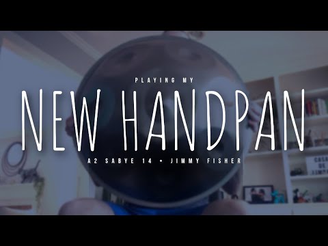 24.08.25 Brand New Handpan • A2 Sabye 14 • Meditation Music • Jimmy Fisher