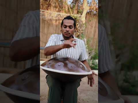 beautiful #melody from jeremy nattagh play by Erfan Ghavighalb with Panersia #mutant #handpan