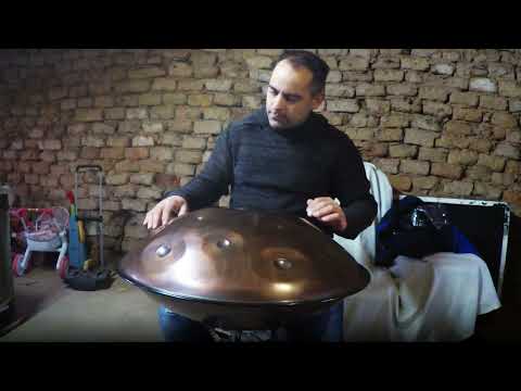 Mercury Handpan D Sabye 17