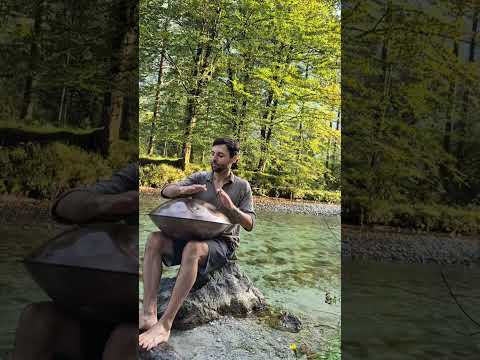 Handpan music - #naturemusic #handpan in Austria