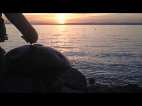 Szabadi Andrea - Lake Balaton Sunset with HandPan music