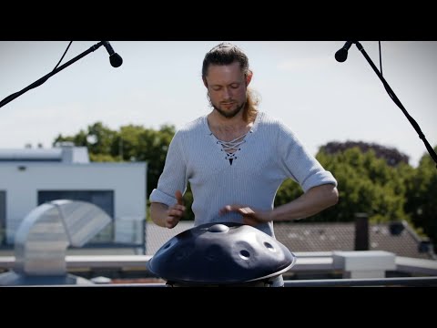Handpan video concert on rooftop in Krefeld - part 1/3 - Handpan Mystic Flow - Fabian Küpper, Sonobe