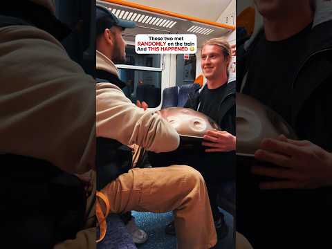 I met this RANDOM guy on the train and THIS HAPPENED: 😳