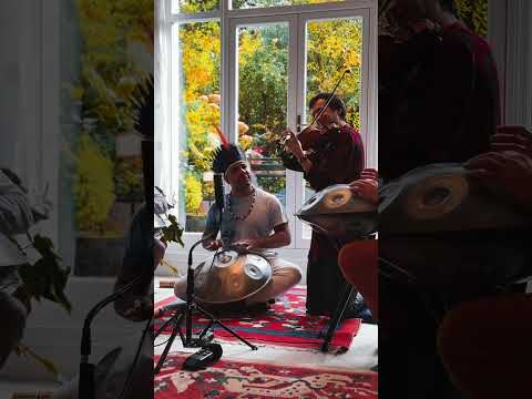 This moment was MAGICAL! #violin #handpan #music #handpanplayer