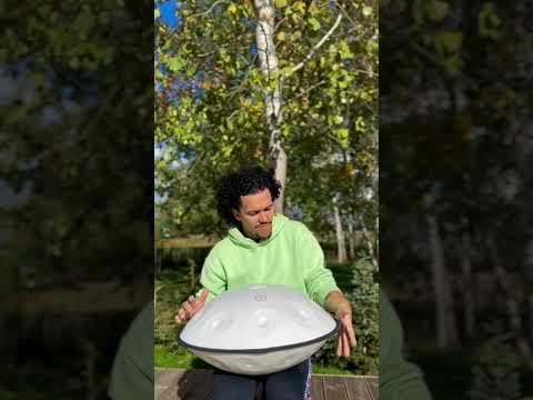 BeatRise - C# Pygmy 9+8 - White - by @tomektorresmusic #shorts  #handpan  #handpandrum