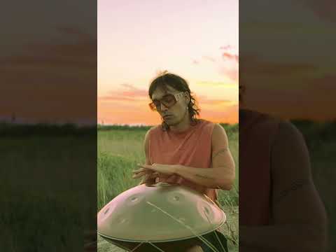 Take a moment to find peace #handpan #sunset #peace