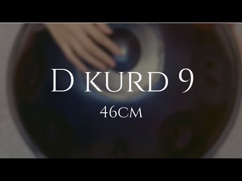 因為手碟D kurd 9 note handpan D 小調9音 小尺寸手碟
