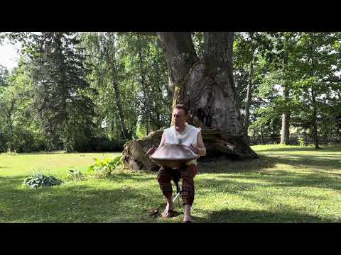 🌿 Handpan F Low Pygmy I flet indiański (432Hz) | muzyka w mazurskim klimacie natury 🌿